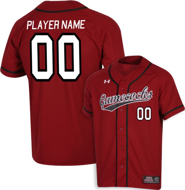 University of South Carolina Baseball Under Armour Player Name Jersey
