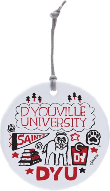 D’Youville University Ornament