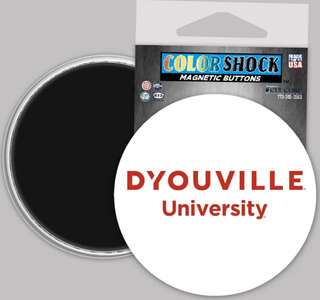 D’Youville University 3" Button Magnet
