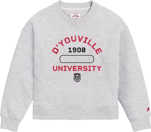 D’Youville University Saints Women's Boxy Crewneck Sweatshirt