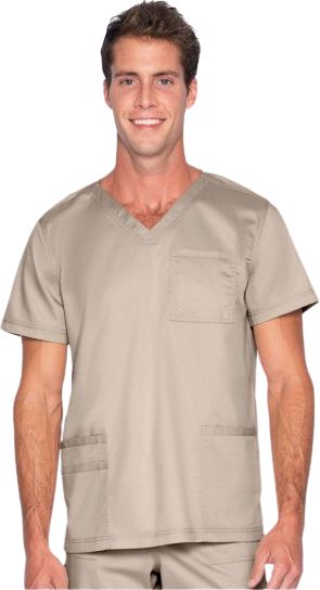 Landau ProFlex Men's 4 Pocket V-Neck Scrub Top