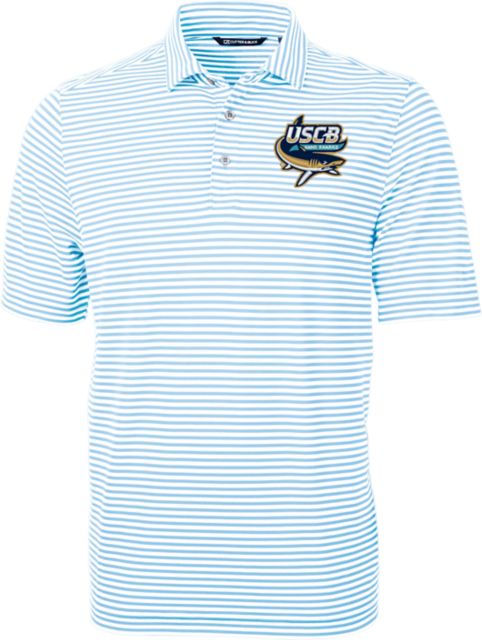 University of South Carolina Beaufort Striped Eco Polo