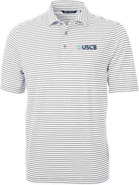 University of South Carolina Beaufort Striped Eco Polo