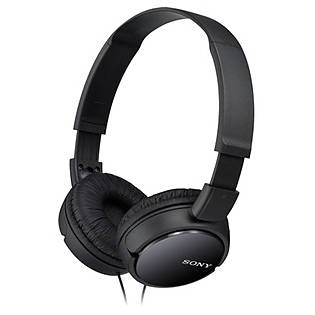 SONY ZX Series Stereo On-Ear Headphones, Black - ONLINE ONLY