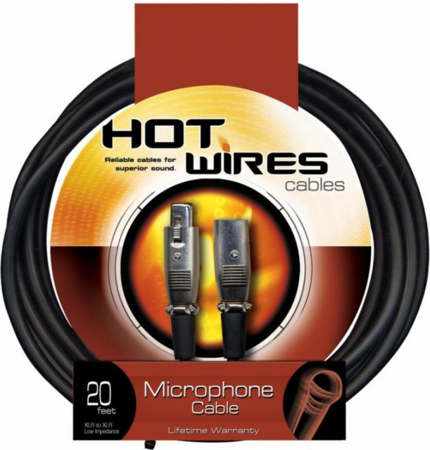 Microphone Cable (20', XLR-XLR) - ONLINE ONLY