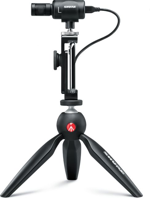 Shure MOTIV MV88+ Video Kit Digital Stereo Condenser Microphone - ONLINE ONLY