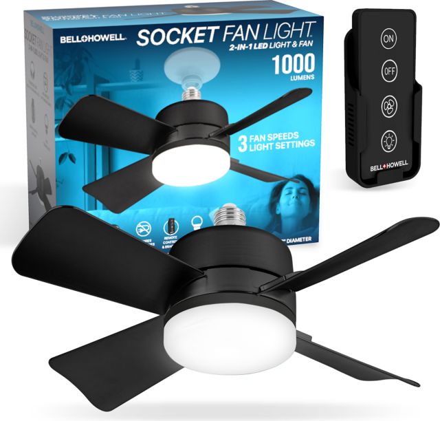 Socket Fanlight Black