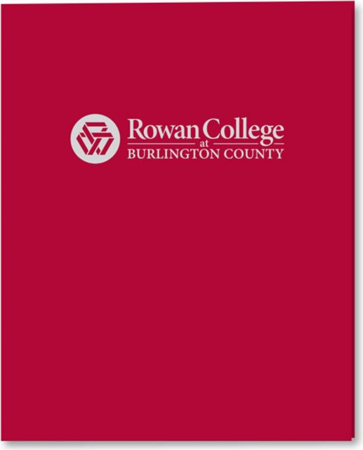 Rowan College at Burlington County 2 Pocket Folder