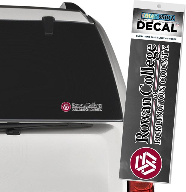 Rowan College at Burlington County Decal