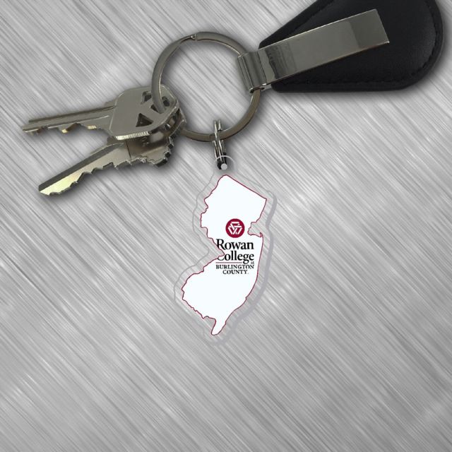 Rowan College at Burlington County Key Chain