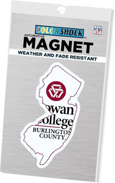 Rowan College at Burlington County 4x4 Magnet