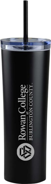 Rowan College at Burlington County 16 oz. Tumbler with Straw