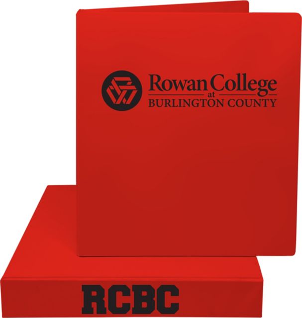 Rowan College at Burlington County 1.5'' Vinyl Binder