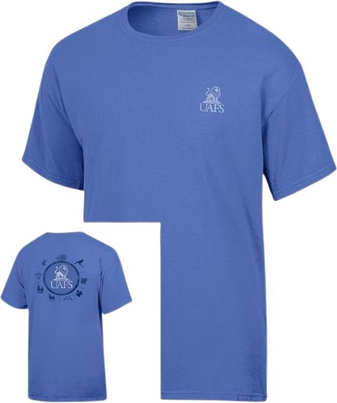 University of Arkansas Fort Smith Lions Comfort Wash Garment Dyed T-Shirt