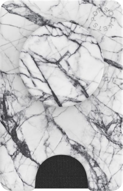 PopSocket PopWallet, Dove White Marble