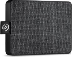 Seagate One Touch 1 TB Portable Solid State Drive - External - Black - ONLINE ONLY