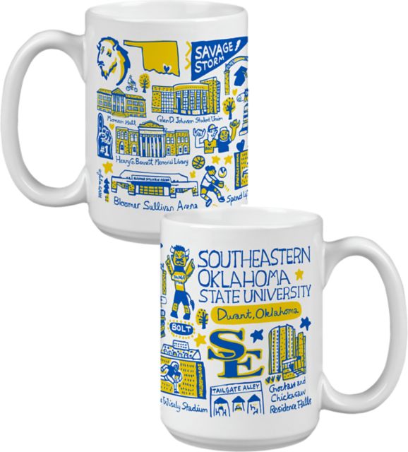 Southeastern Oklahoma State University Julia Gash 15 oz. Mug