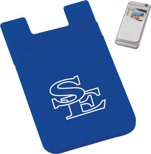 Southeastern Oklahoma State University Silicone Card Wallet