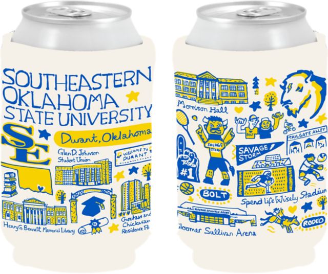 Southeastern Oklahoma State University Julia Gash Can Coozie
