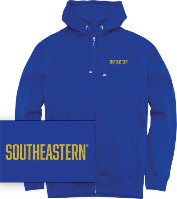 Southeastern Oklahoma State University Chainstitch Full Zip Hooded Sweatshirt