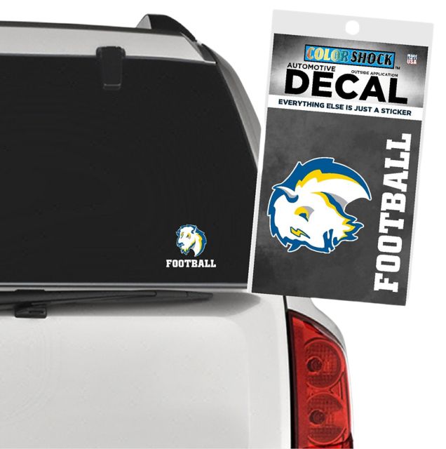 Southeastern Oklahoma State University Savage Storm Football Decal
