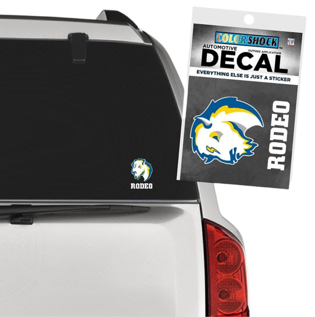 Southeastern Oklahoma State University Savage Storm Rodeo Decal