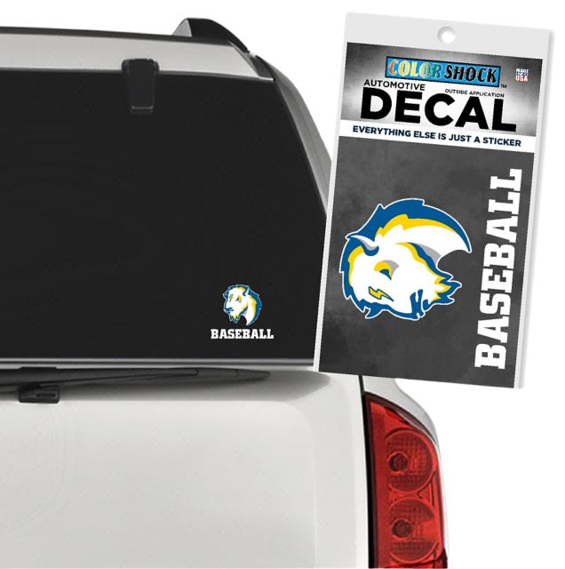 Southeastern Oklahoma State University Savage Storm Baseball Decal