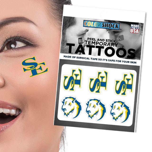 Southeastern Oklahoma State University Savage Storm Mini Decal