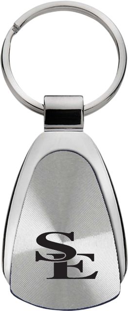 Southeastern Oklahoma State University Teardrop Key Tag