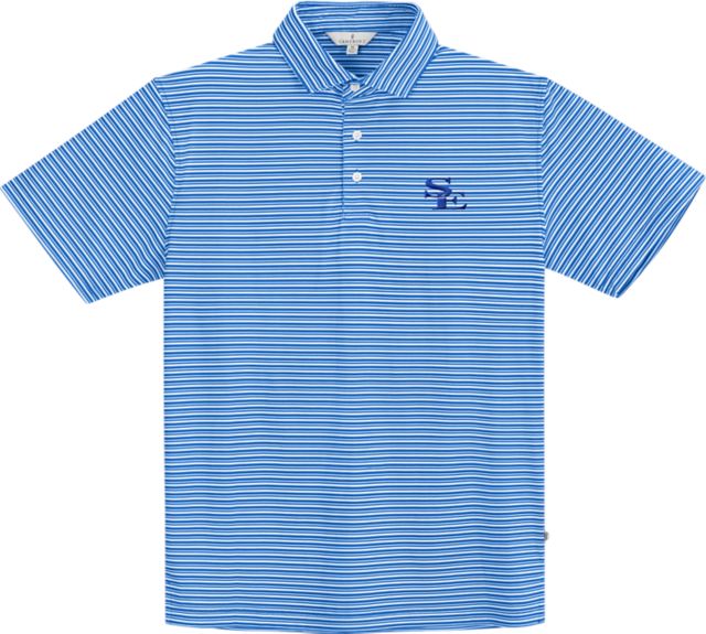 Southeastern Oklahoma State University Stripe Performance Polo