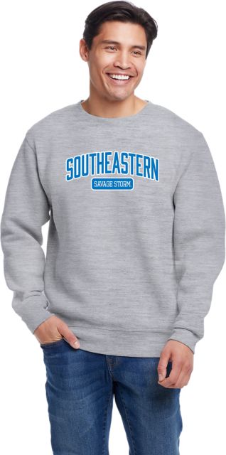 Southeastern Oklahoma State University Savage Storm Peace Crewneck Sweatshirt