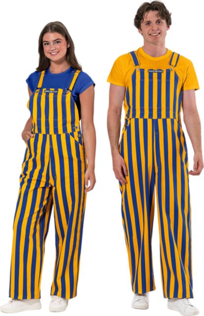 Southeastern Oklahoma State University Stripe Game Bib Overalls