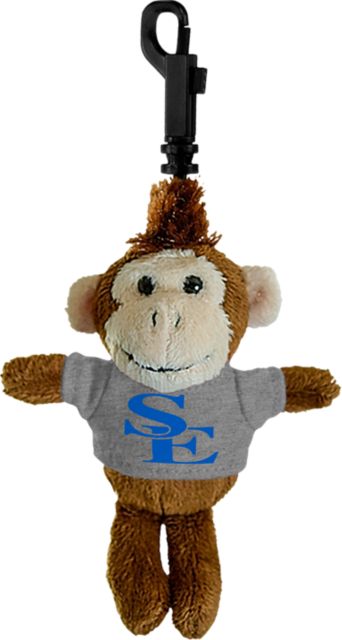 Southeastern Oklahoma State University Plush Keychain