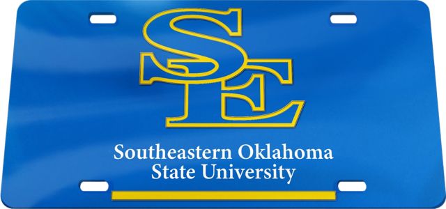 Southeastern Oklahoma State University License Plate