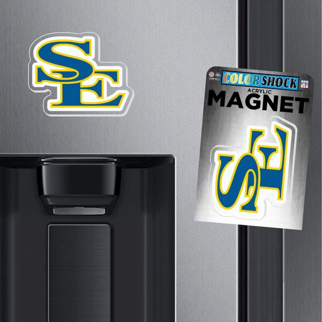 Southeastern Oklahoma State University 7" Magnet