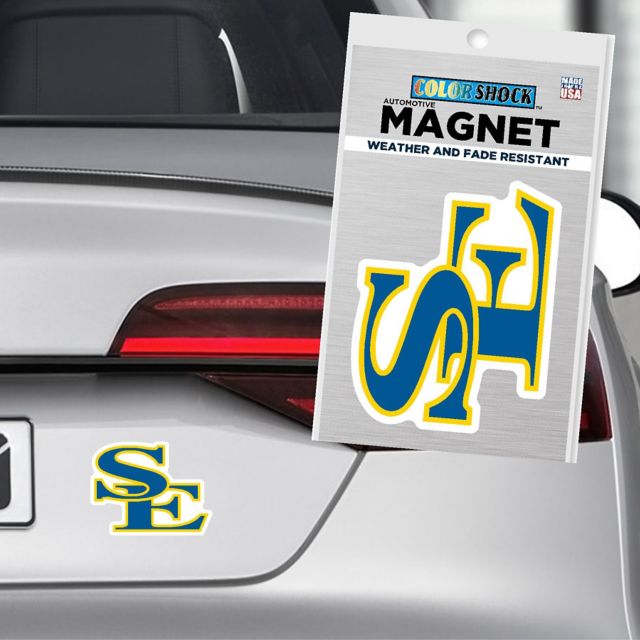 Southeastern Oklahoma State University 4'' x 4'' Magnet