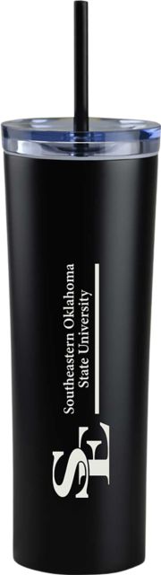 Southeastern Oklahoma State University 16 oz. Tumbler with Straw
