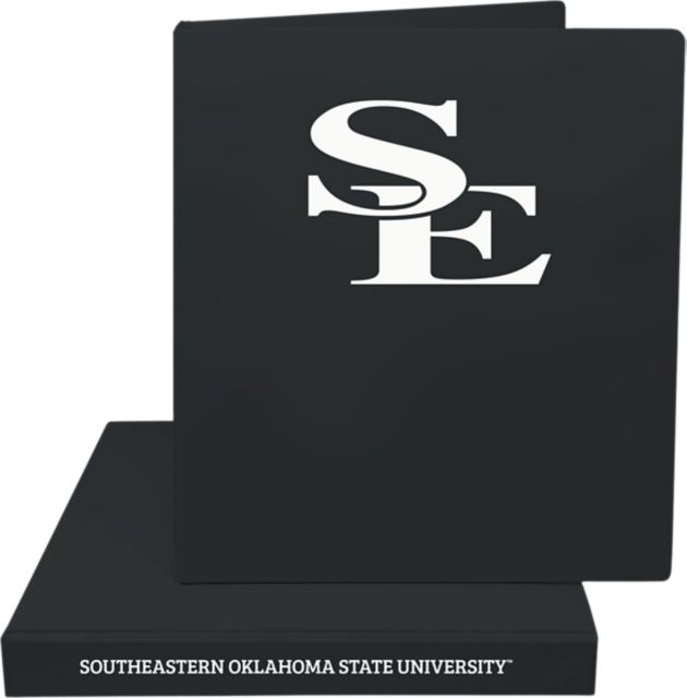 Southeastern Oklahoma State University 1'' Vinyl Binder