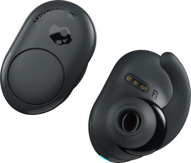 Skullcandy Push True Wireless Earbuds, Dark Gray/Black - ONLINE ONLY