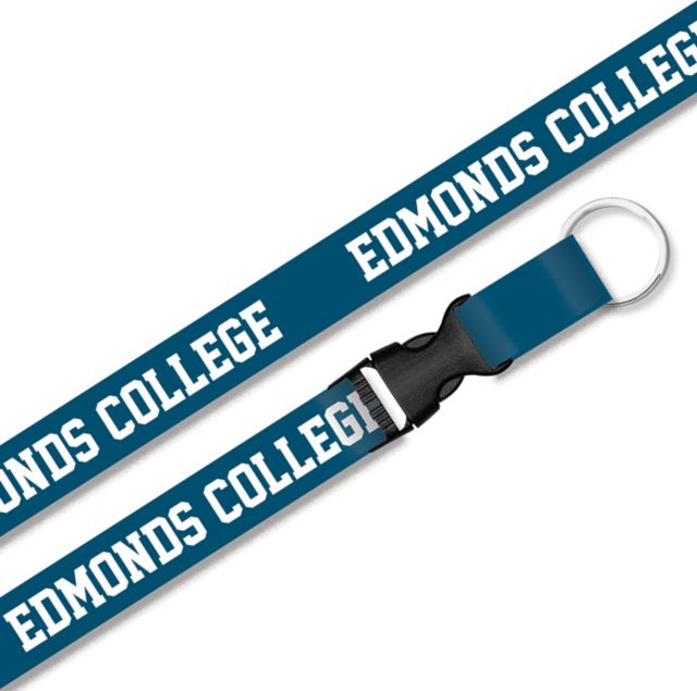 Edmonds College Lanyard with Buckle