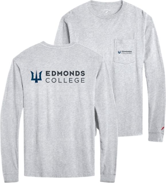 Edmonds College Long Sleeve Pocket T-Shirt