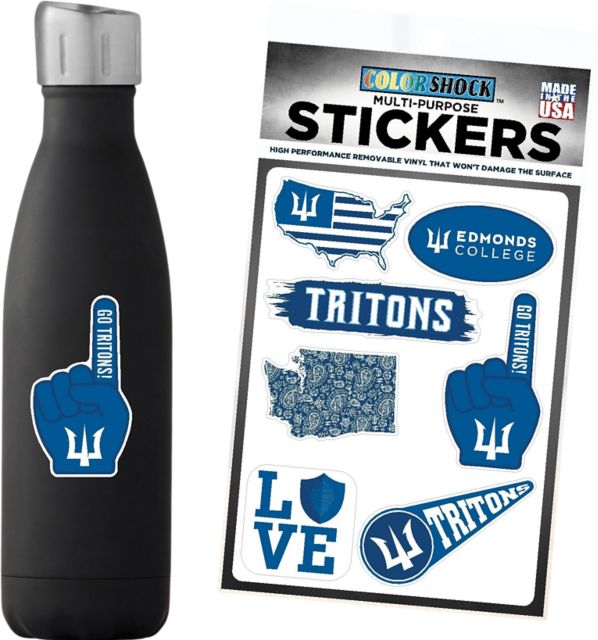 Edmonds College 7.5'' x 7.5'' Sticker Sheet