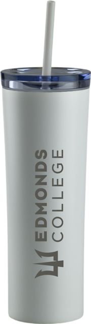 Edmonds College 16 oz. Tumbler with Straw