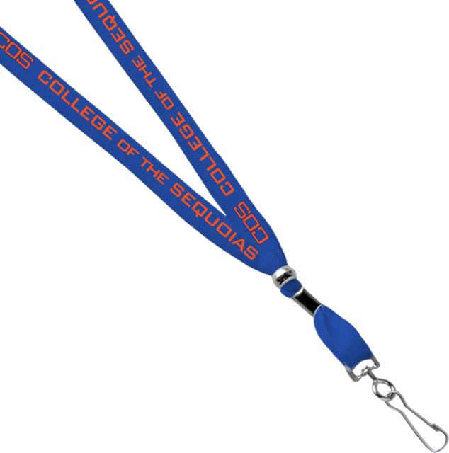 College of the Sequoias Lanyard with Swivel Hook