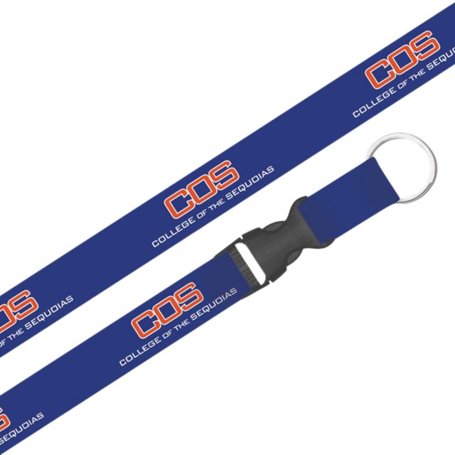 College of the Sequoias Lanyard with Buckle