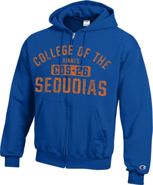 College of the Sequoias Giants Full Zip Hooded Sweatshirt