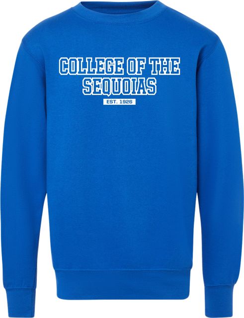 College of the Sequoias Giants Fleece Crewneck