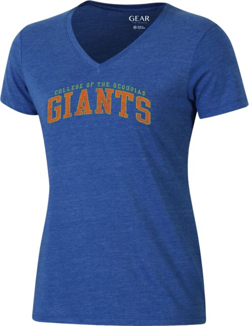 College of the Sequoias Giants Women's Short Sleeve T-Shirt