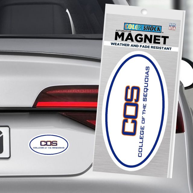 College of the Sequoias 4" x 4" Magnet