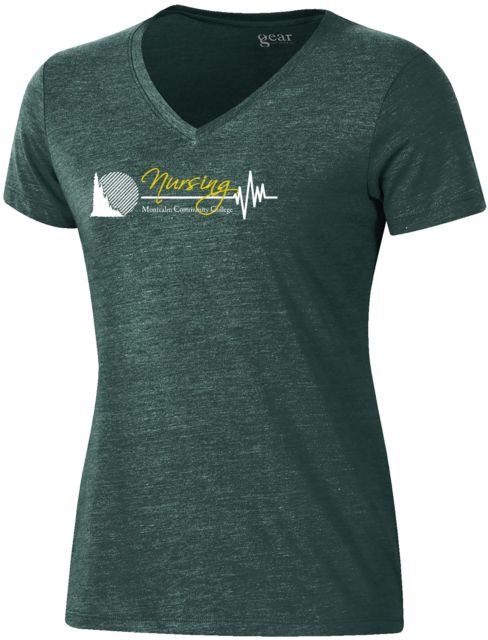 Montcalm Community College Nursing Women's Short Sleeve T-Shirt